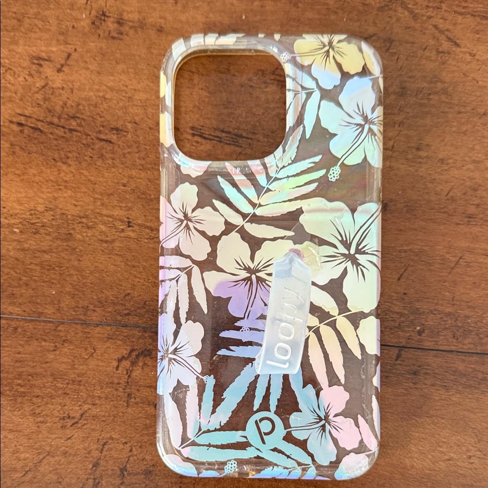 Loopy Case Tropical Floral Phone Case - Pastel Hues